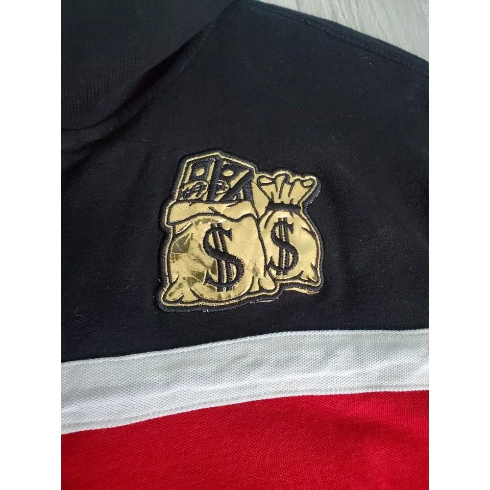 Switch Remarkable Donald Duck with Money sign shortsleeves Polo Sz XL(snuggy)/LG - Picture 5 of 13